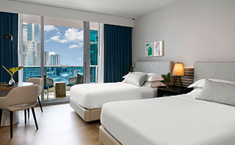 City View Double Double Guestroom 